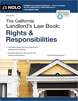 California Landlord's Law Book, The: Rights & Responsibilities Paperback – April 29, 2025