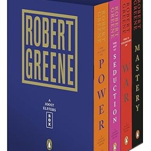 Robert Greene 4-Book Boxed Set: The 48 Laws of Power; The Art of Seduction; The 33 Strategies of War; Mastery Paperback – February 24, 2026